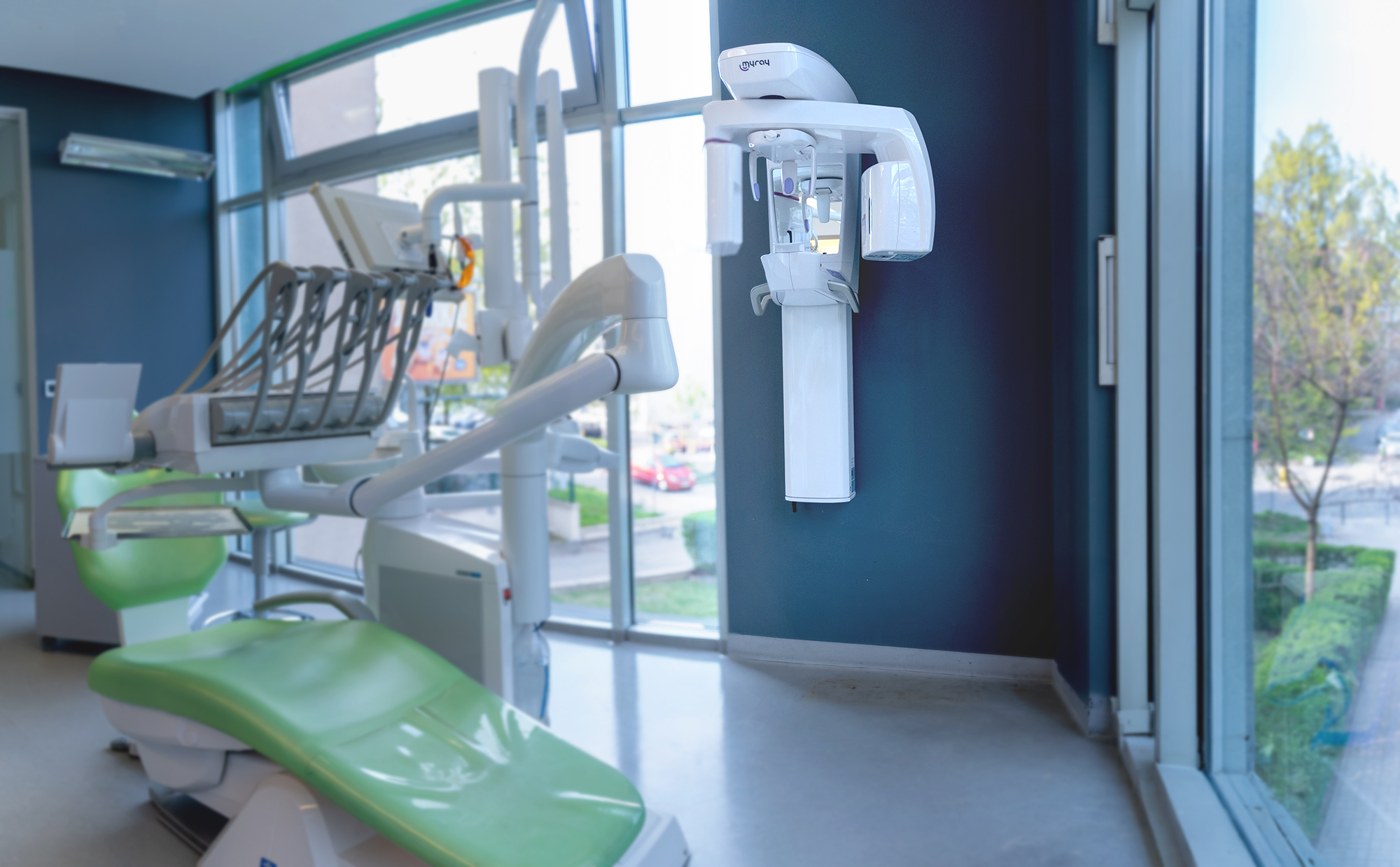 Nowoczesny aparat do tomografii CBCT w gabinecie stomatologicznym we Wrocławiu